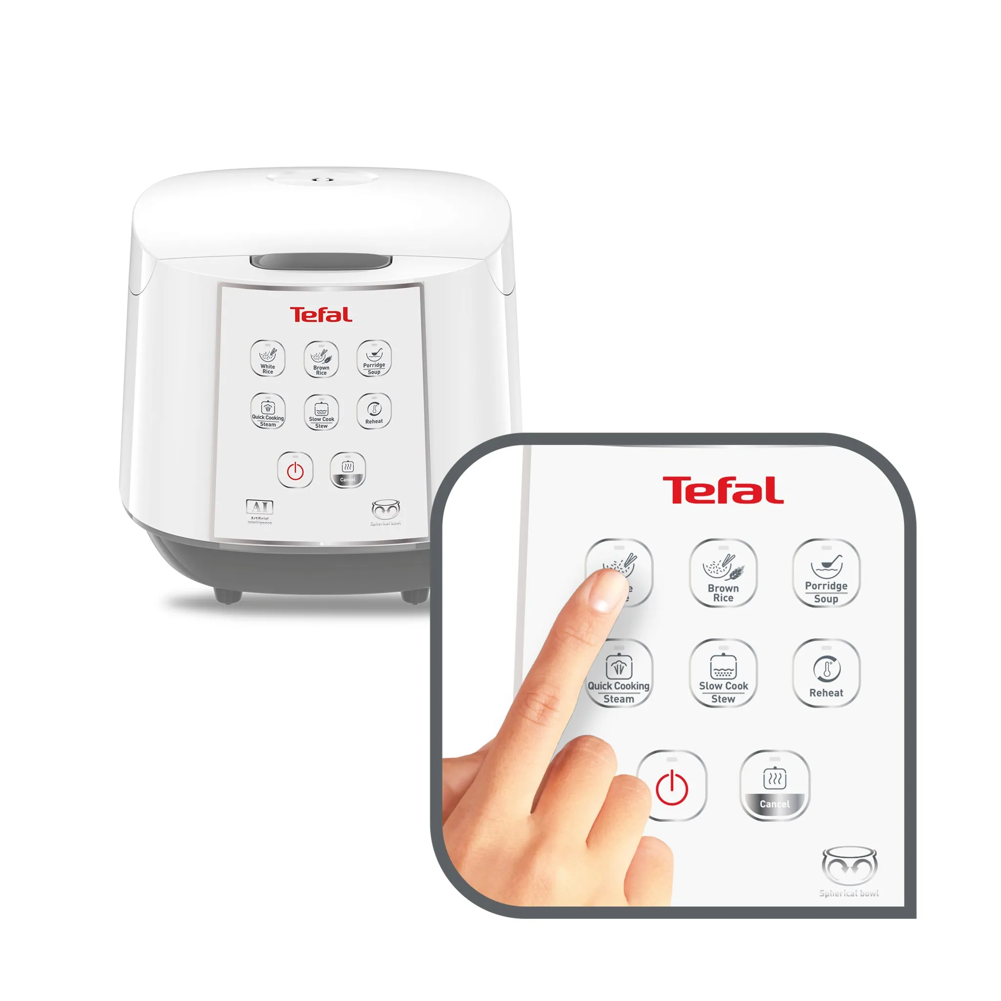 RK732167 10CUPS TEFAL EASY RICE COOKER