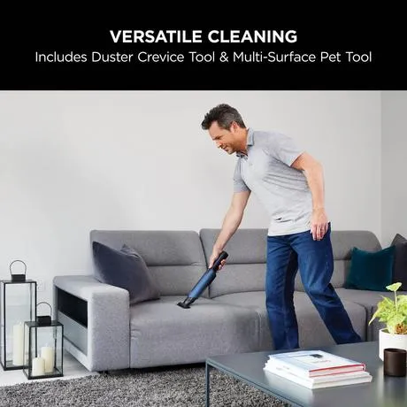 Shark WV270UK Wandvac 2.0 Cordless Vacuum Cleaner - Up To 15 Minutes Run Time - Blue