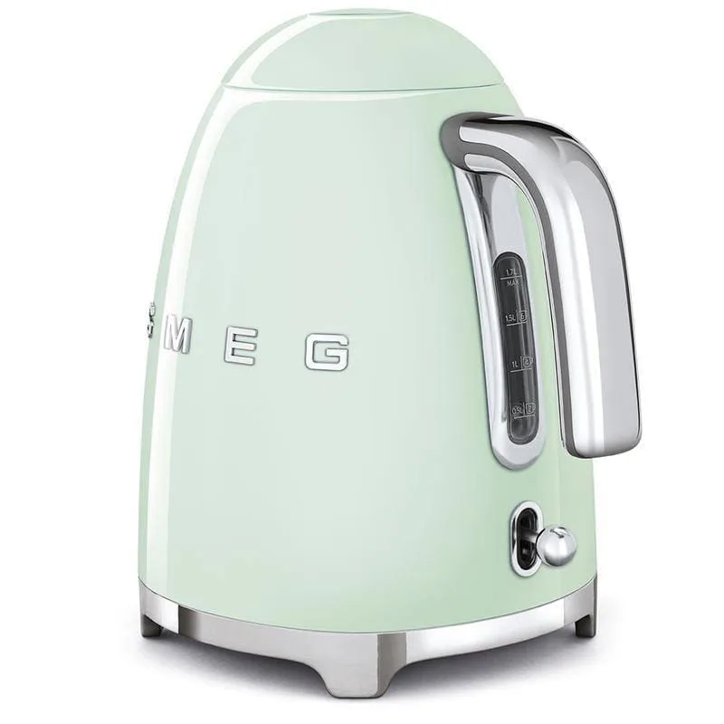 Smeg Jug Kettle 1.7L Pastel Green