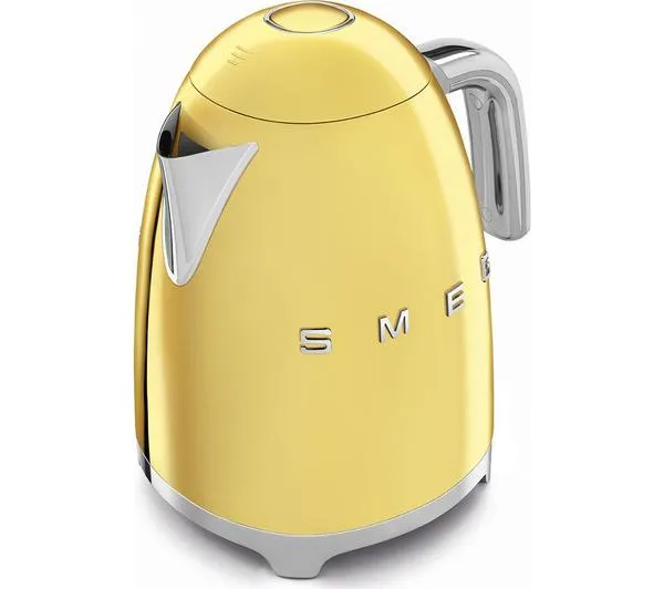 SMEG KLF03GOUK 50s Retro Style Kettle Gold