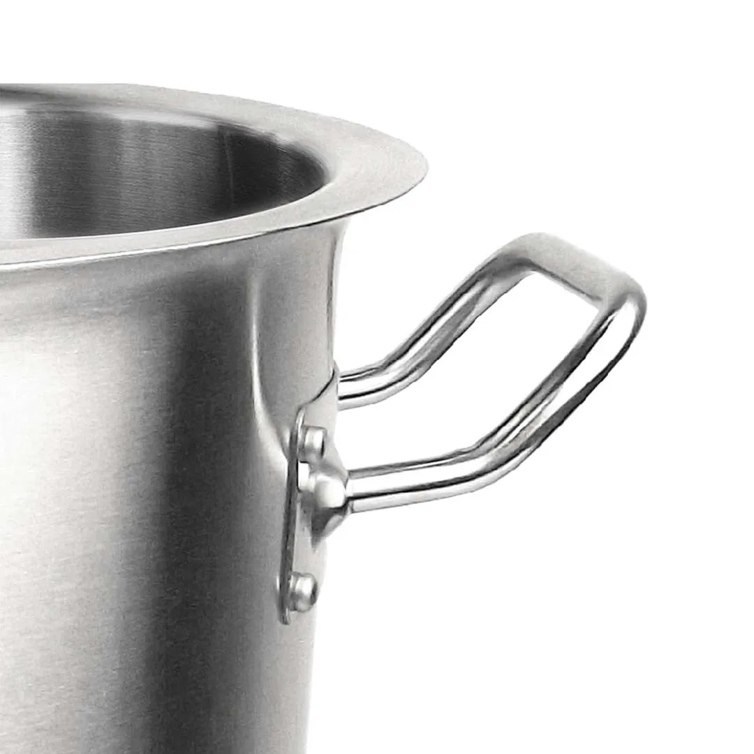 SOGA Stock Pot 113L Top Grade Thick Stainless Steel Stockpot 18/10 Without Lid