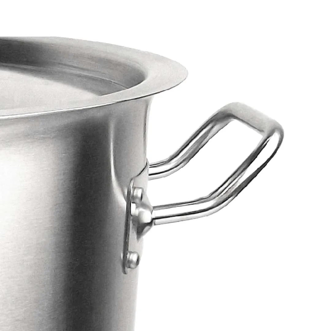 SOGA Stock Pot 83L Top Grade Thick Stainless Steel Stockpot 18/10 Without Lid