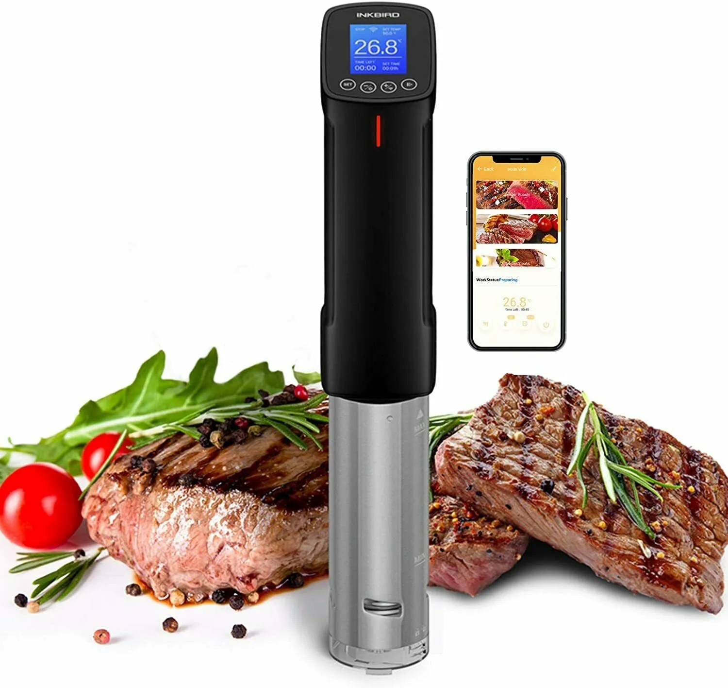 Sous Vide Cooker Precision Cookers WiFi Immersion Circulator 120V