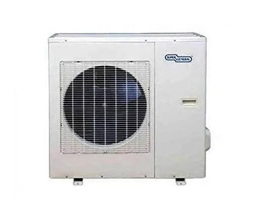 Super General 1.5 Ton Split Air Conditioner, 18000 BTU, Rotary Compressor, Auto Restart, Gold Fin, 4-way swing, SGS-181-NE, White - 90 x 20.2 x 28 cm