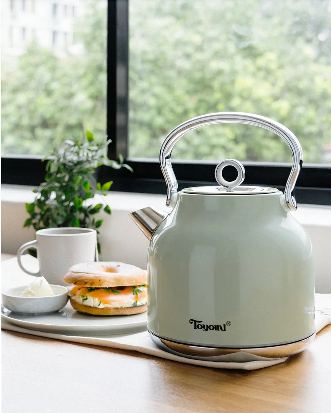 TOYOMI 1.7L Stainless Steel Water Kettle WK 1700