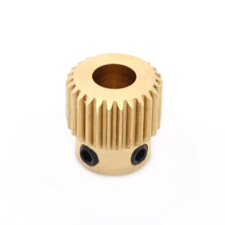 Tronxy 3D Printer Copper Gear Feed Drive Wheels (5pcs)