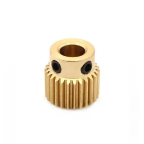 Tronxy 3D Printer Copper Gear Feed Drive Wheels (5pcs)