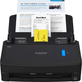 Wireless or USB High-Speed Cloud Enabled Document, Photo & Receipt Scanner with Large Touchscreen and Auto Document Feeder for Mac or PC