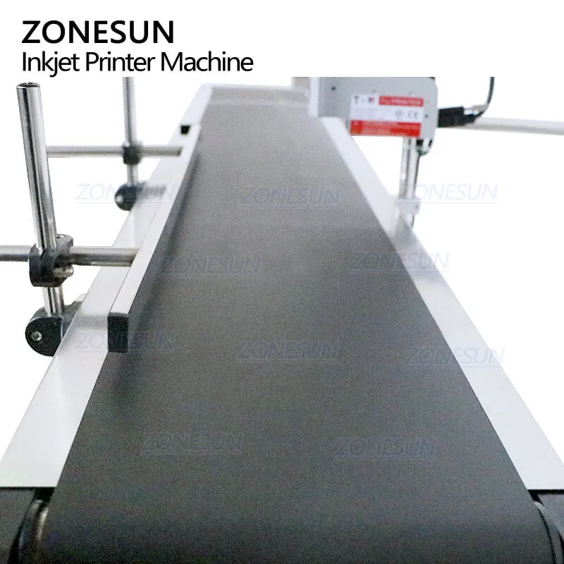 ZONESUN ZS-DC127 High Speed Touch Screen Online Inkjet Printer Logo Date Batch Number Digital Continuous Coding Printing Machine